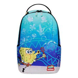 Sprayground SpongeBob Blowing Bubbles DLXR Mini Backpack